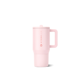 Traveler 20oz | Compact Insulated Tumbler with Handle – Pink Sand