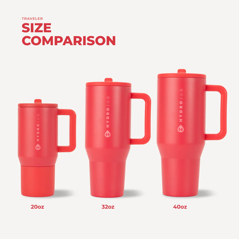 Traveler 20oz | Compact Insulated Tumbler with Handle – Fruit Punch